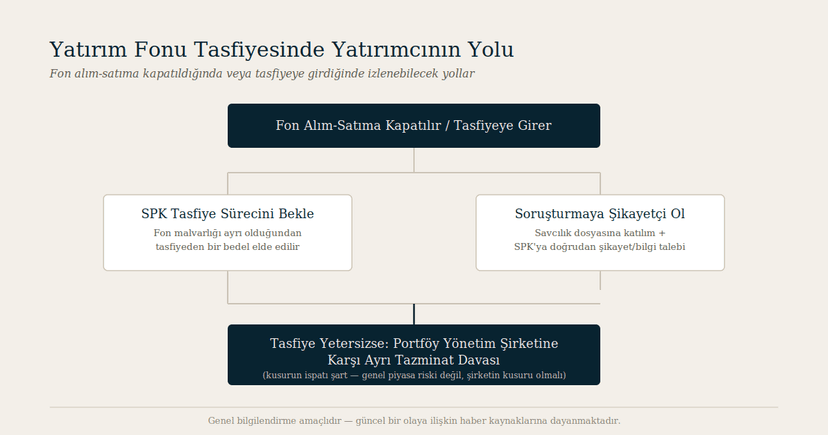 Yatırım Fonunuz Tasfiyeye Girdiyse veya Alım-Satıma Kapatıldıysa: Yatırımcının Elindeki Yollar